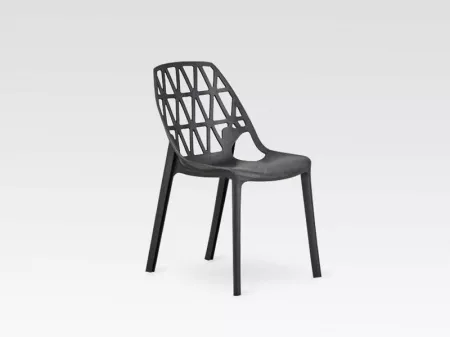 V leg 4 Seater Dining Table with 4 Tang Chairs